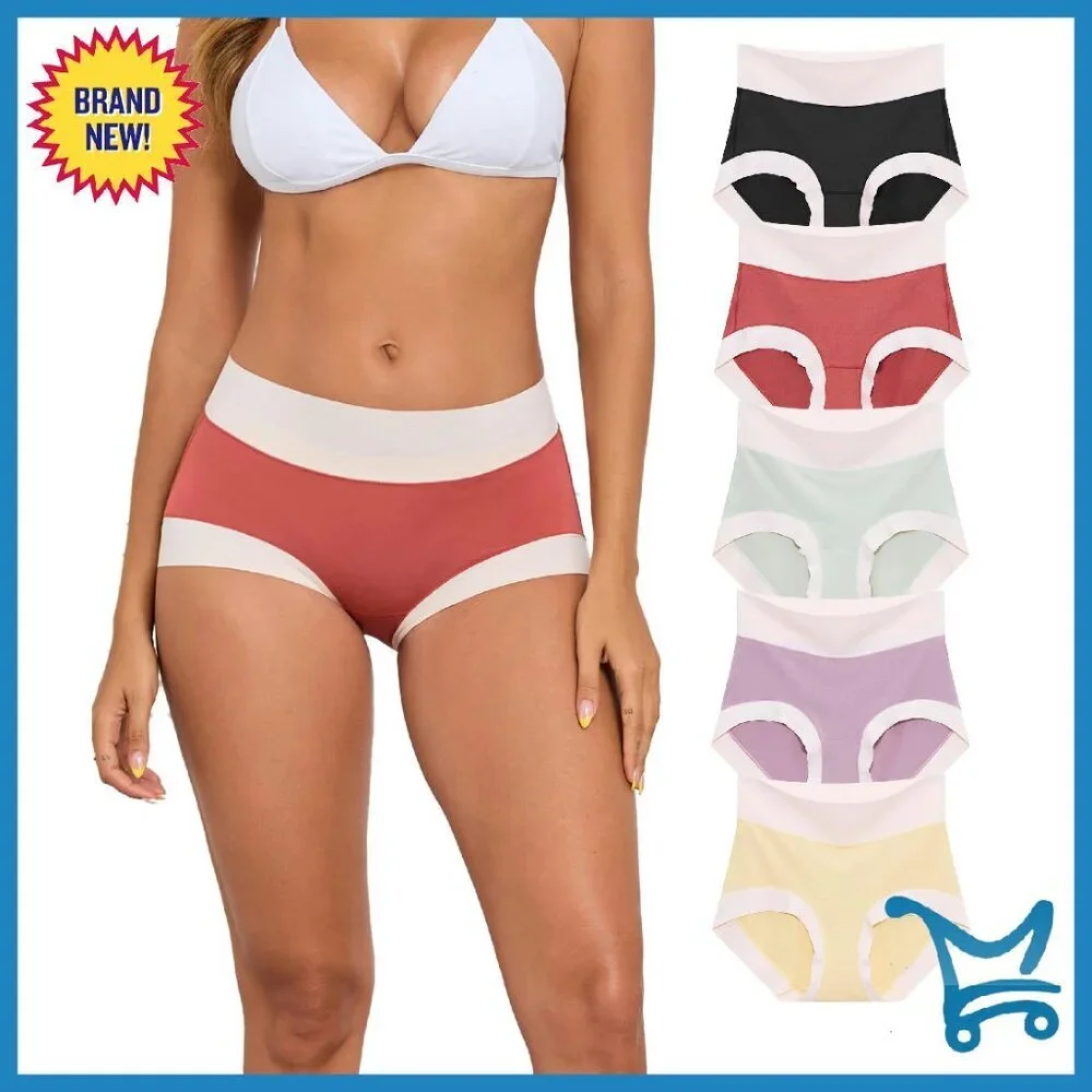 Modal No Show Hipster Panties Full Coverage Soft Workout Undies